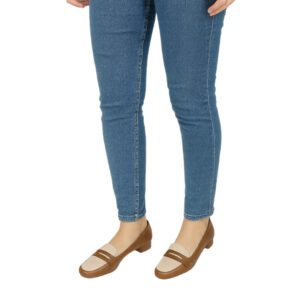 M2-836-30 Ανατομική Δερμάτινη Γόβα Λουστρίνι