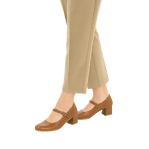 M4-619-08 Ανατομική Δερμάτινη Γόβα Λουστρίνι