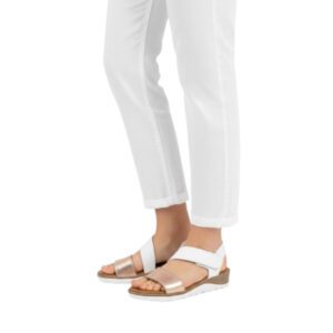 033 Δερμάτινο Πέδιλο με Αυτοκόλλητο